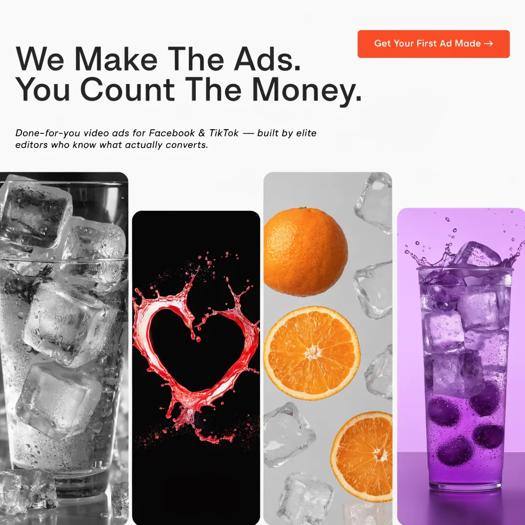 We Make The Ads. You Count The Money. — AdsBabe Facebook & TikTok video ad creative #4