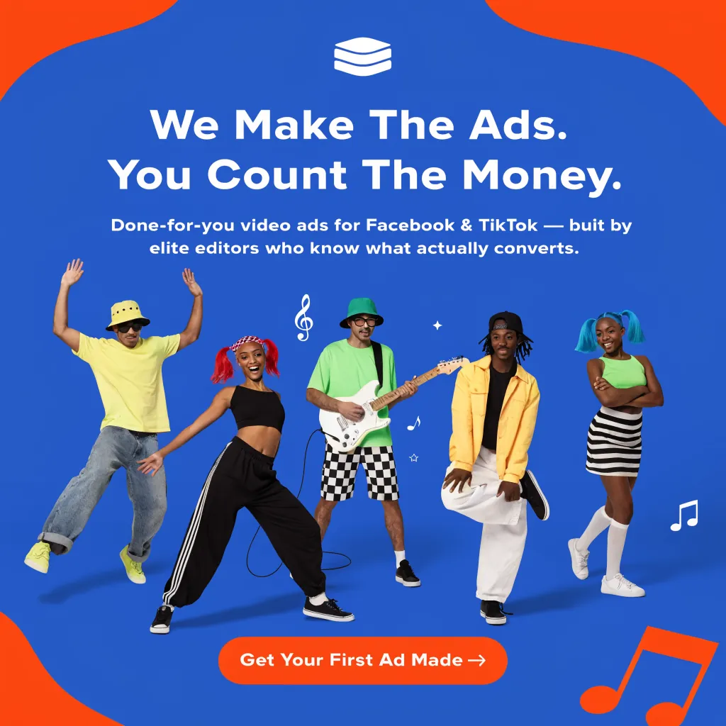 We Make The Ads. You Count The Money. — AdsBabe Facebook & TikTok video ad creative #5